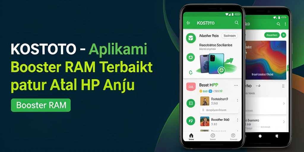 Tampilan antarmuka KOSTOTO yang sederhana dan fungsional.