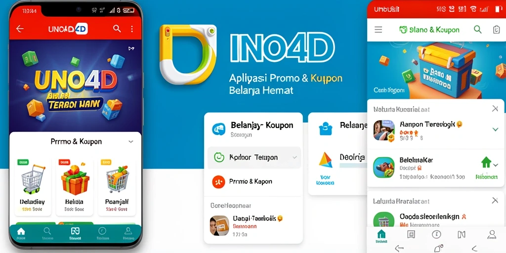 Tampilan antarmuka aplikasi UNO4D yang memudahkan pencarian kupon.
